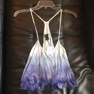 Forever 21 ombré cropped tank